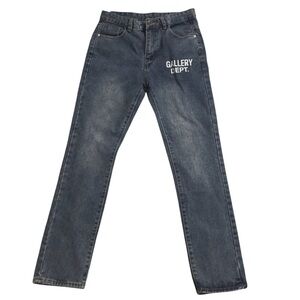 Gallery Dept Blue Straight Leg Jeans